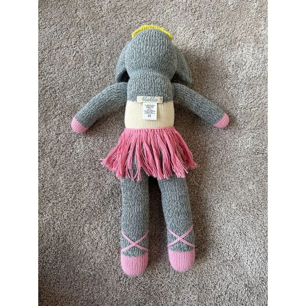 Blabla Josephine the Elephant Knit Animal 18